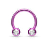 Silber/Violett/Klar