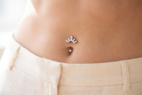 Top Down Bauchnabelpiercing