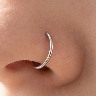 Nose Piercing Ring – selection on linen