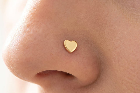 Nostril Piercing Gold