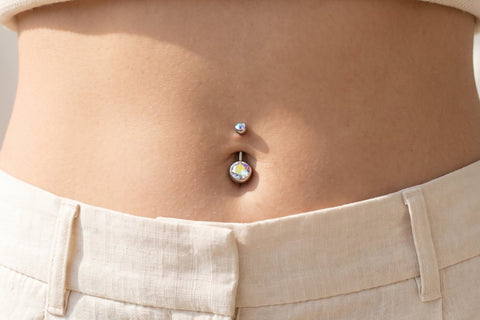 Bauchnabelpiercing Set