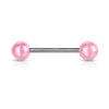 Barbell Acryl Kugel Perle