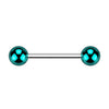 Barbell Kugel Glass Beschichtung