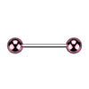 Barbell Kugel Glass Beschichtung