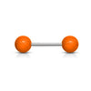 Barbell Acryl Einfarbig Kugel