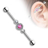 Industrial Barbell 3 Zirkonias