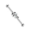 Industrial Barbell Zweig Zirkonia