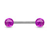 Barbell Acryl Glitzer Kugel