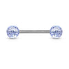 Barbell Acryl Glitzer Kugel