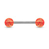 Barbell Acryl Glitzer Kugel