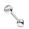 Barbell Kugel Zirkonia