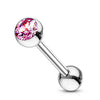 Barbell Kugel Zirkonia
