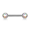 Nippelpiercing Kugel Zirkonia