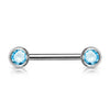 Nippelpiercing Kugel Zirkonia