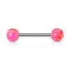 Barbell Acryl Marmor Kugel