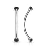 Curved Barbell Zirkonia