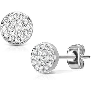 Ohrstecker Rund Zirkonia