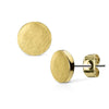Ohrstecker Rund Flach