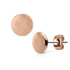 Ohrstecker Rund Flach