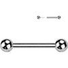 Titan Barbell Eine feste Kugel Push-In