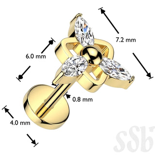 Titanium third dimension zirconia