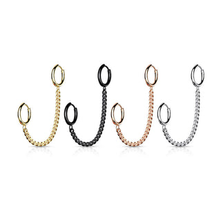 Ohrring Kette Clicker