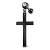 Barbell Kreuz beweglich Zirkonia