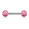 Nippelpiercing Ferido Kugel Silber