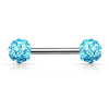 Nippelpiercing Ferido Kugel Silber