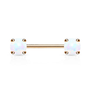 Nippelpiercing Zirkonia Gold PVD
