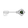 Nippelpiercing Schlüssel Zirkonia