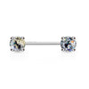 Nippelpiercing Zirkonia