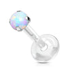 Labret Opal Rund