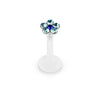 Labret Blume Zirkonia