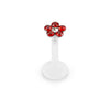 Labret Blume Zirkonia