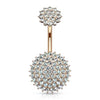 Bauchnabelpiercing Kugel Zirkonia Innengewinde