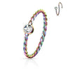 Ring Twisted Zirconia Bendable
