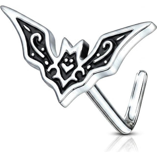 Nose L-Shape Bat Silver