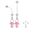 Bauchnabelpiercing Schnuller beweglich