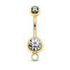 Bauchnabelpiercing Kugel Zirkonia