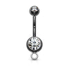 Bauchnabelpiercing Kugel Zirkonia