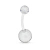 Akryl Bauchnabelpiercing Transparente Acryl Kugel