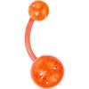 Belly Button Piercing Acrylic Ultra Glitter Ball