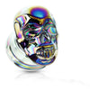 Glas Plug Totenkopf Glas