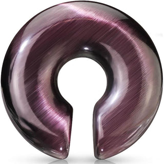 Hanger Hanger Purple Cat Eye Semi-Precious Stone