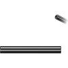 Barbell Post Internally Threaded