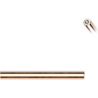 Titanium Base barbell pin Internally Threaded