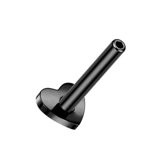 Titan Basis Base Flach Herz 3 mm Innengewinde