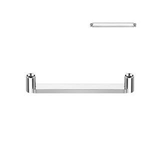 Titanium Base flat surface barbell bar 2mm Internally Threaded