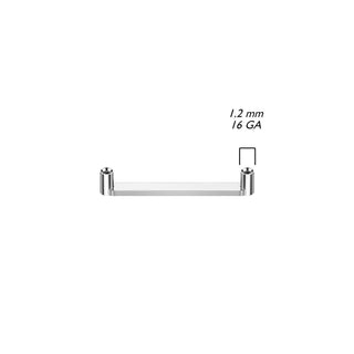 Titan Basis Implantat Base flach 2mm Innengewinde